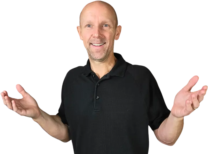 Brett Ingram gesturing while speaking